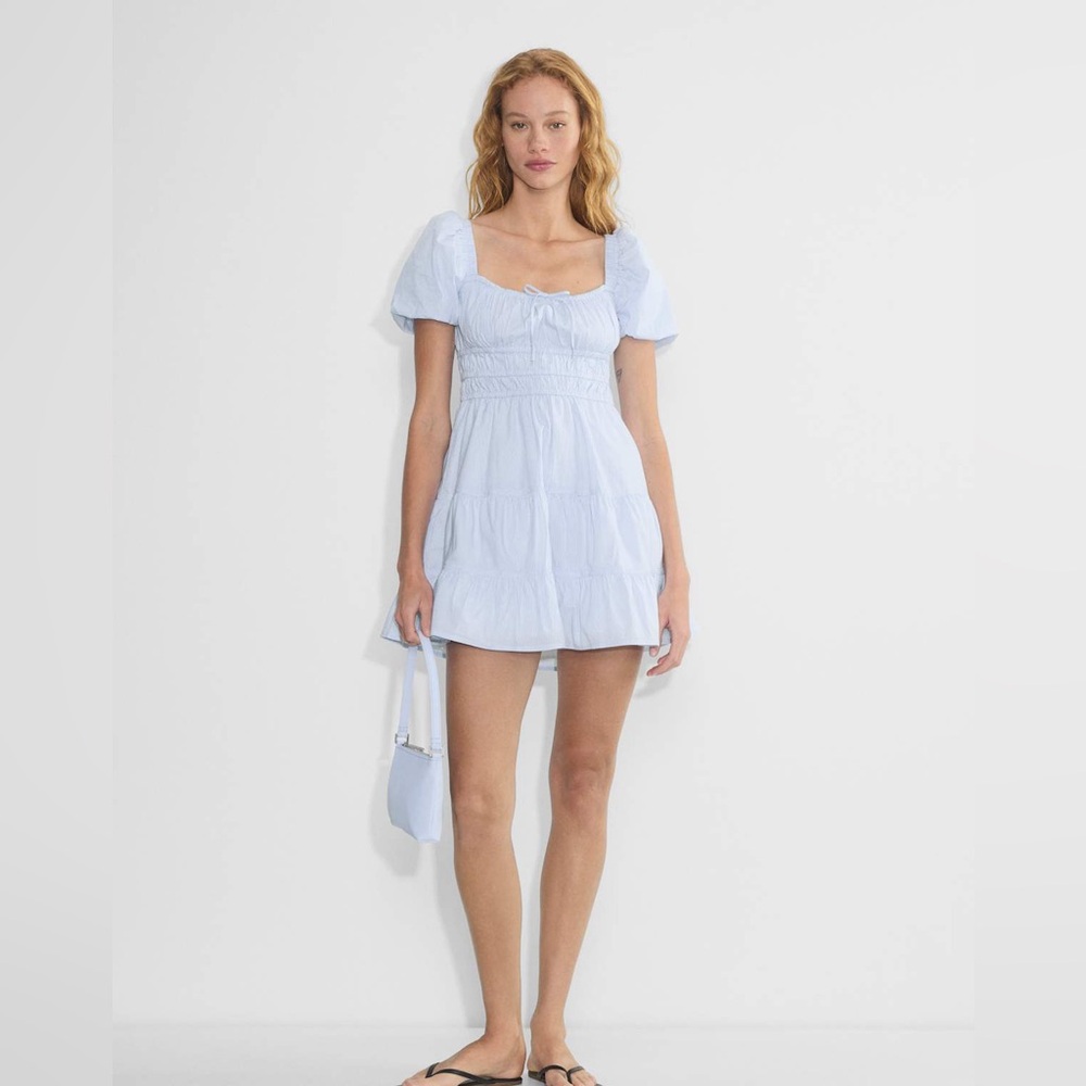 Aritzia Martine Poplin Shortsleeve Dress